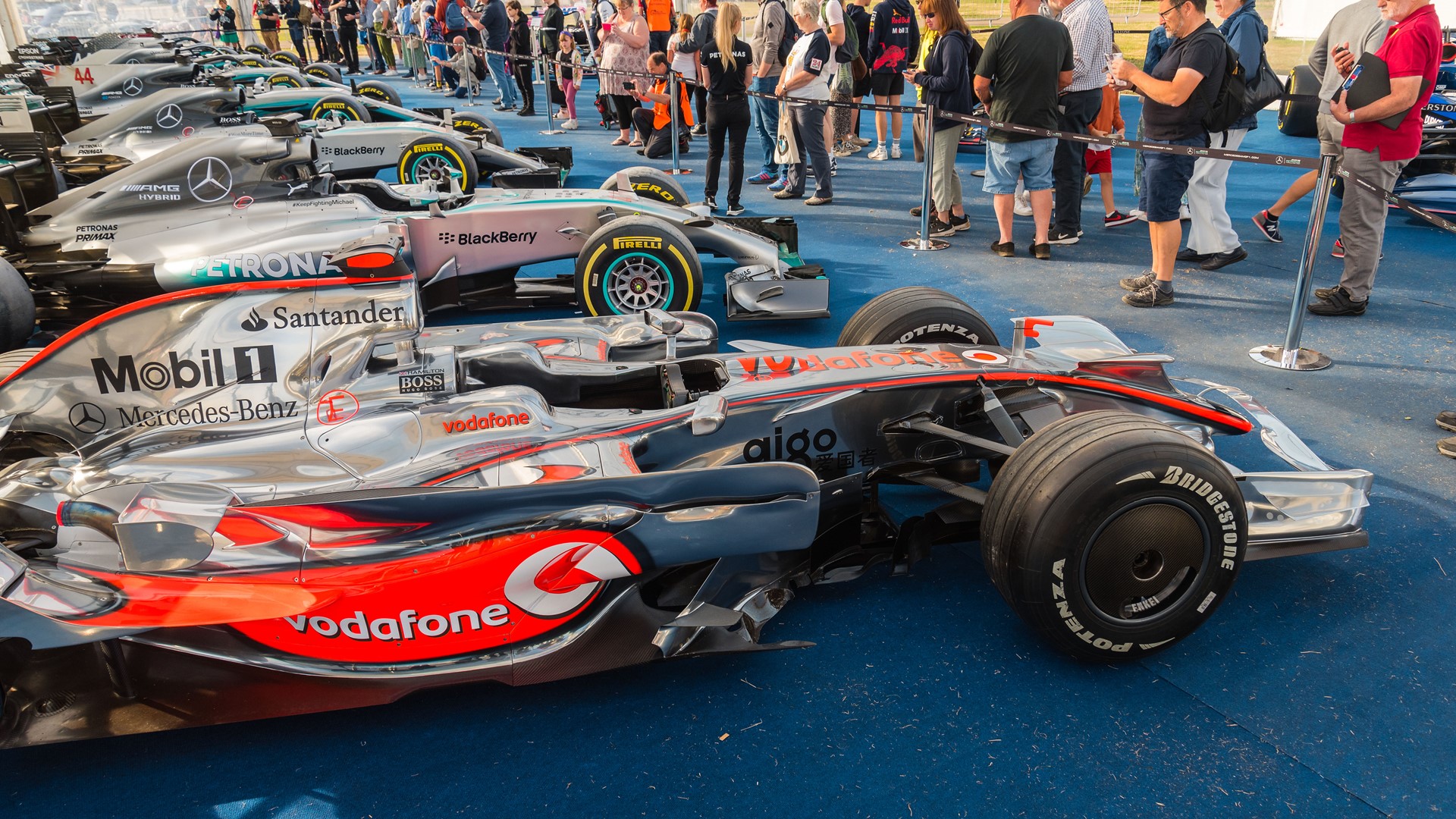 Lewis Hamilton F1 Cars Silverstone #4